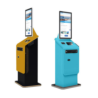 Crtly Touchscreen Selbstbedienungsschalter Drucker Rechnung Barzahlung Kioske Autowaschanlage Selbstcheck in Kiosk