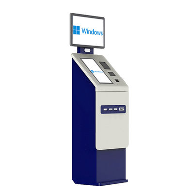 Crtly 32 Zoll Selbstparkplatz Zahlung Kiosk mit Bargeld Pass Scanner Check-in Hotel Kartenhäuser Kiosk