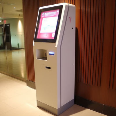 23 Zoll überprüfen wechselwirkender Selbstservice in Kiosk-Touch Screen Thermal-Drucker