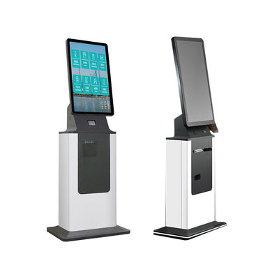 Capacitive Touch 10-Punkte-Selbstbedienungs-Zahlungskiosk mit Passleser und optionale RFID