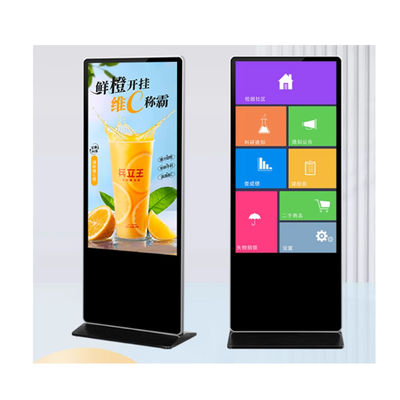 65-Zoll-Einkaufszentrum Werbung Touchscreen-Kiosk perfekt für interaktives Marketing