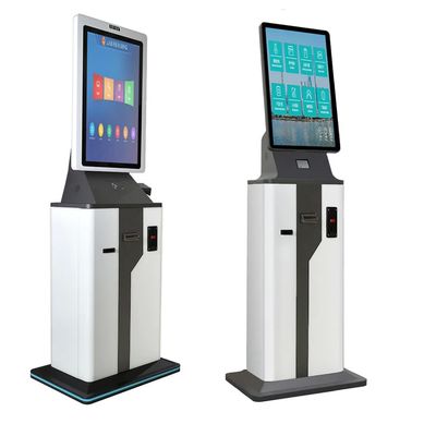27 Zoll Selbstbedienung Touchscreen Hotel Check in Kiosk mit Kartenverteilgerät Auflösung 1920*1080