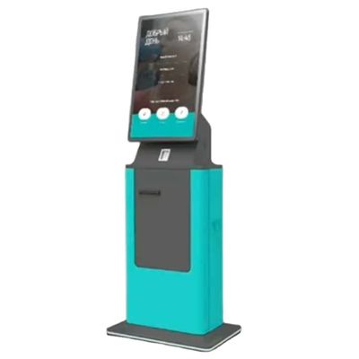 Hotel-Check-in-Kiosk mit hoher Auflösung Touchscreen Bargeld-Akzeptierer Selbstbedienung Zahlungsterminal Lösung