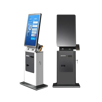 Kapazitive Berührung 10-Punkte-Check-In-Kiosk vertikale optionale elektrische Lesekarte