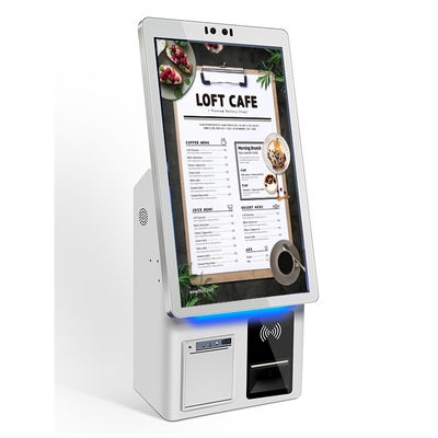 Crtly 23'' Touchscreen Selbstbedienung Zahlung Kiosk für McDonald's / KFC / Restaurant