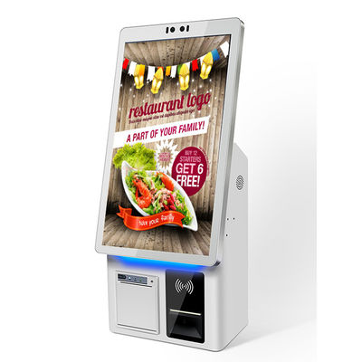 Kapazitive Berührung 10-Punkte-Restaurant-Bestellkiosk Schreibtisch/vertikal/an der Wand installiert
