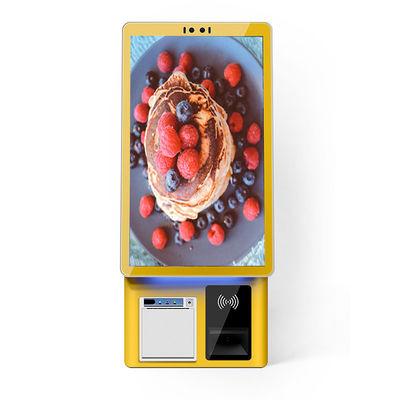 Desktop Elektronische Speisekarte Selbstkasse Terminal Restaurant Selbstbestellkiosk