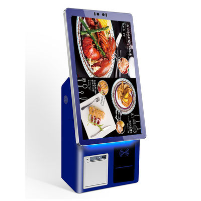 Scan Code Selbstkasse Kiosk Fast Food Selbstzahlung Kioske