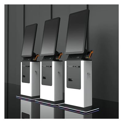 32'' Hotel Check-in Ticket Drucker Kiosk für Geldautomaten Einzahlung und Devisenumtausch