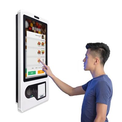 Crtly Selbstbestellung Kiosk Selbstbedienung Touchscreen Menüs für Fast Food Selbstkasse