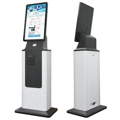 Krypto-Geldautomaten mit Selbstbedienungsschirm und Android-Fenster