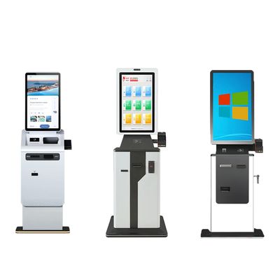 Flächenstab Touchscreen Hotel automatische Zahlung Kiosk Bargeld in Selbstbedienung Kiosk