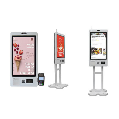 Ticketendruck Selbstbedienung Bestellkiosk Kapazitiv Touch 10-Punkte und RFID-Leser