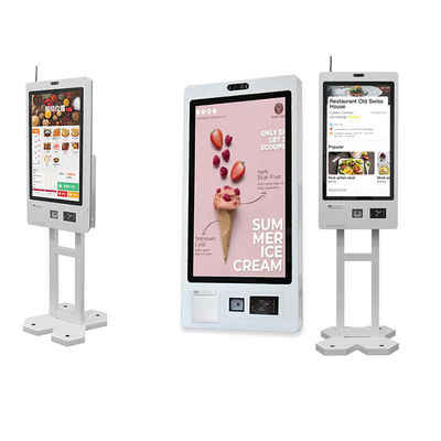 Ticketdruck-Selbstbestellkiosk mit 1920X1080 Auflösung Qr-Scanner RFID-Leser