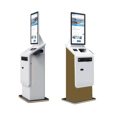Selbstbedienungsrestaurant Kiosk mit anpassbaren Farben und FHD-Auflösung für den Ticketdruck
