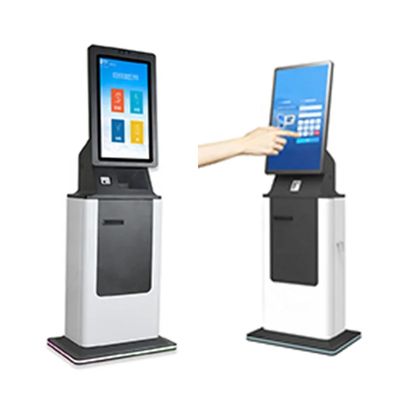 Benutzerfreundliche Benutzeroberfläche Selbstbedienungs-Zahlungskiosk LCD-Touchscreen für Android/Win