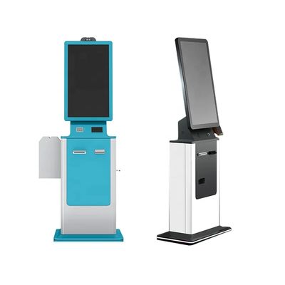 Restaurant-Bestellkiosk mit Barcode-Scannen und Ticketendruck