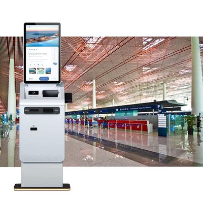 10-Punkte-Kapazität-Touch-Selbstbedienung Kiosk-System mit anpassbaren Farben