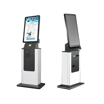 Speed Hotel Lobby automatischer Kartenverteilterminal mit Bluetooth WiFi Verbindung und Barcode Scanner