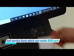 Karten-Kiosk-Bargeld-Recycler-Kiosk-Münze nehmen Bargeld annehmen Geldautomat-Android-Kiosk an