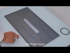 65-Zoll-Multi-Touch-Bildschirm-Kiosk - Dauerhaftes Metallgehäuse